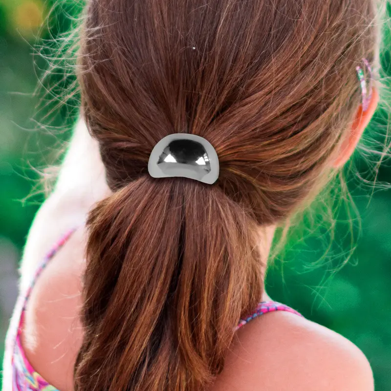 Liga Para El Cabello Con Hebilla De Metal 1