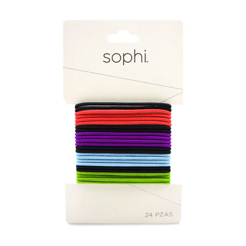 Ligas De Colores Para Cabello 1Pza 1