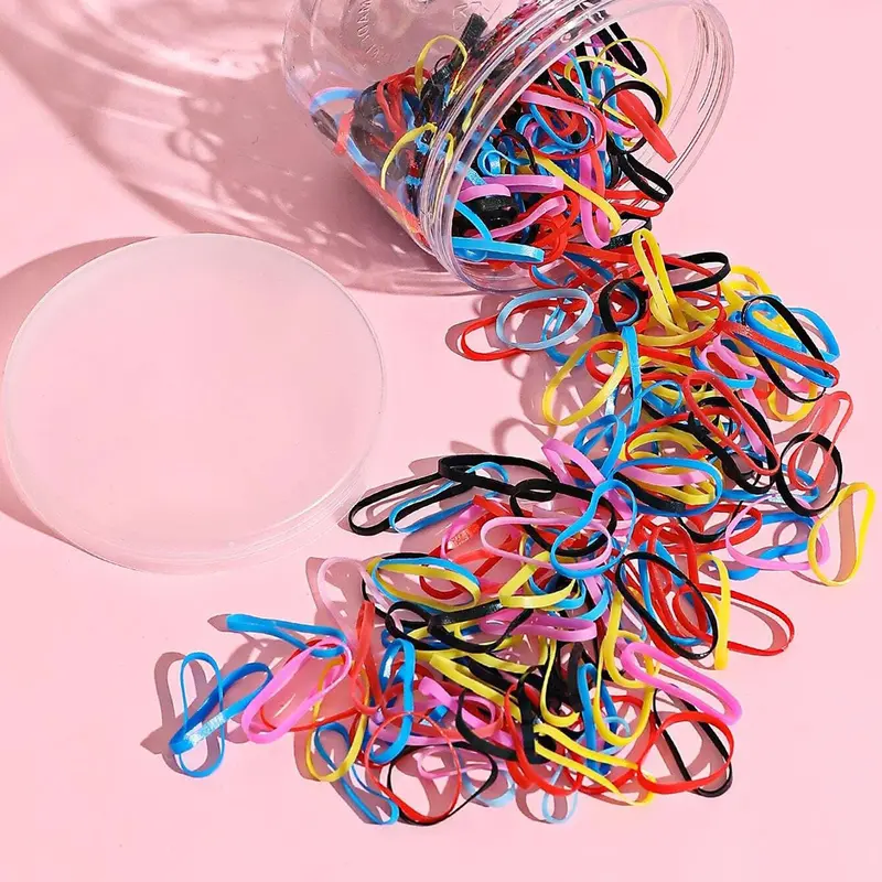 Ligas Para Cabello 500 Piezas 2