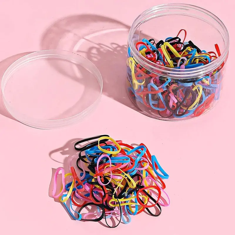 Ligas Para Cabello 500 Piezas 3