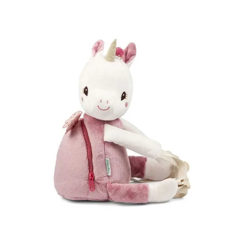 Lilliputiens Plush Backpack - Unicorn Lena 1
