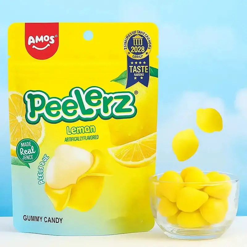 Limón, Gomitas Pelables, Peelerz, 62 Gr 2