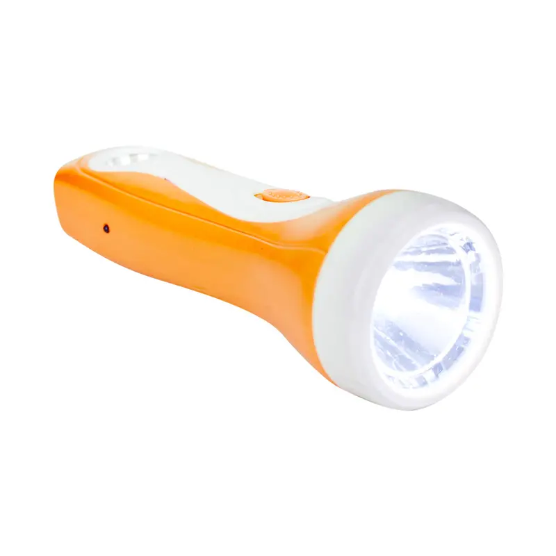 Linterna De Mano Recargable Color Naranja 2
