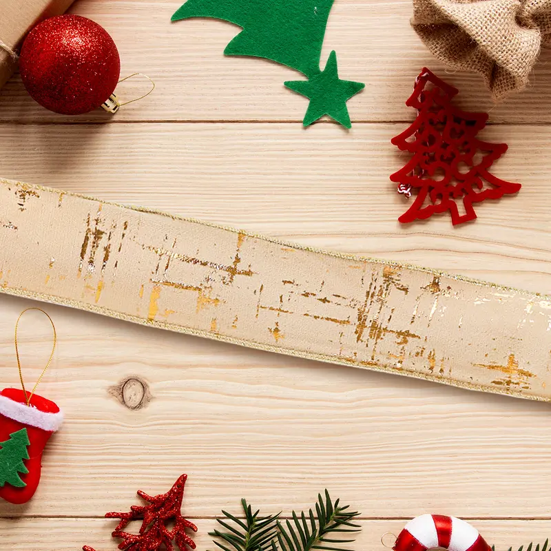 Listón Navideño Decorativo 1