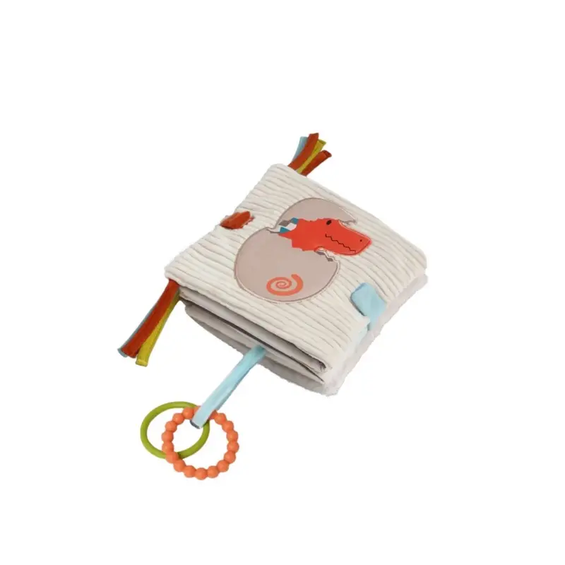 Little Big Friends Soft Activity Book 2-In-1 - Dino 1
