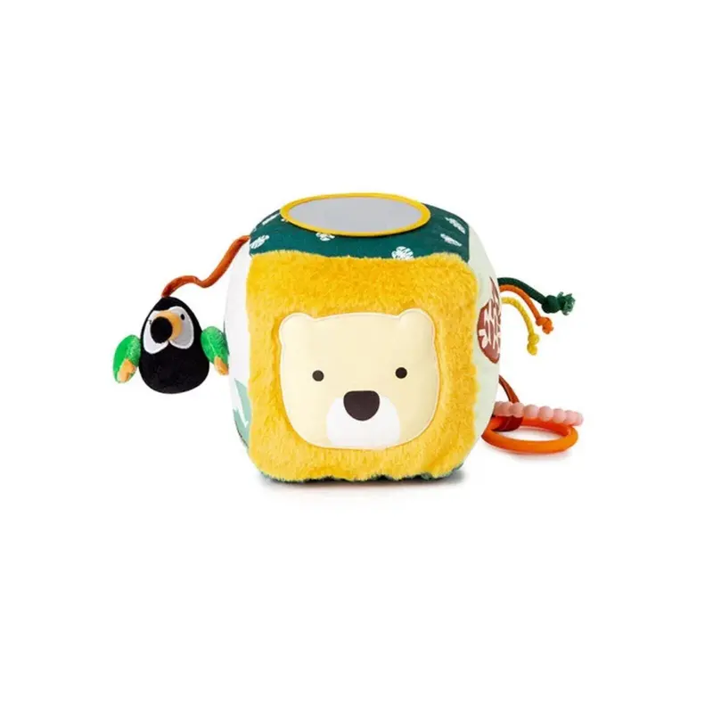 Little Big Friends Soft Activity Cube - Jungle 1