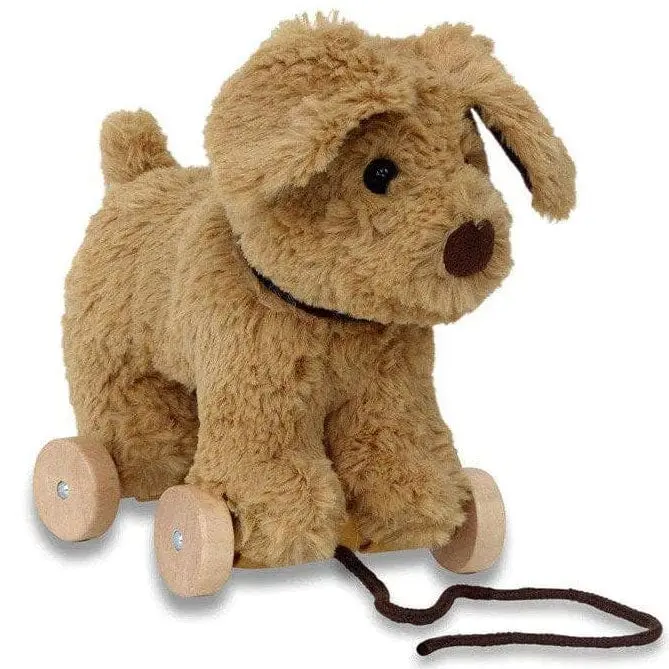 Little Bird Told Me Dexter Dog Pull Along Toy 1