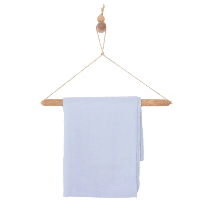 Little Dreams Boy Muslin Blanket - Blue 1