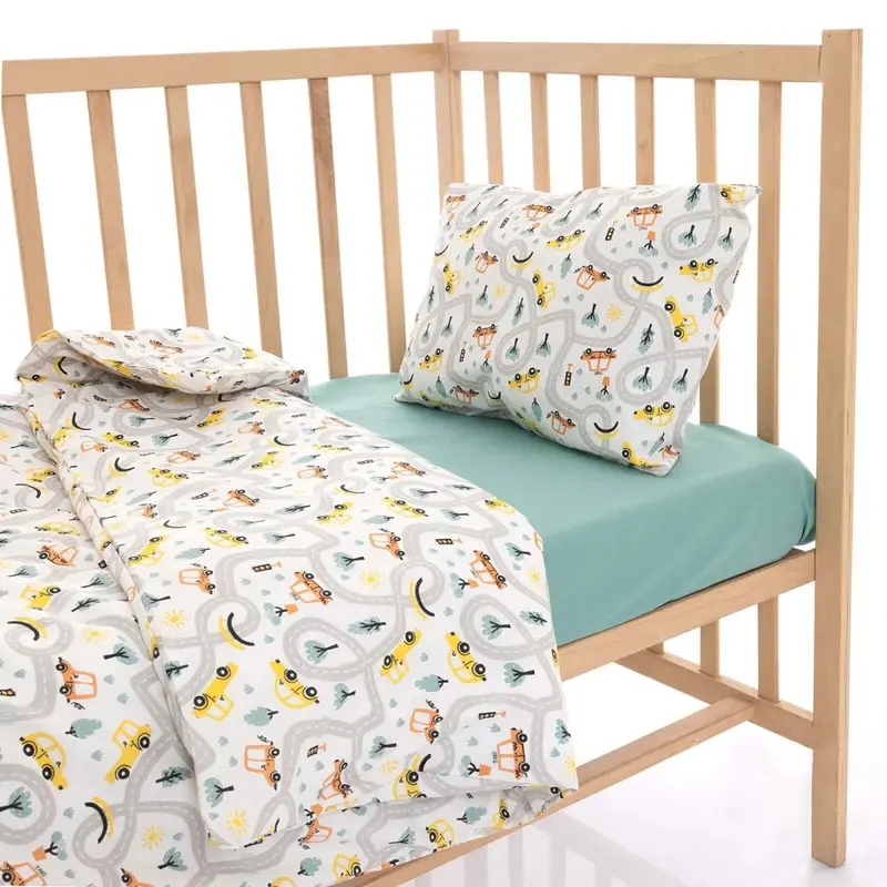 Little Dreams Boys Baby Duvet Cover Set - Printed 1