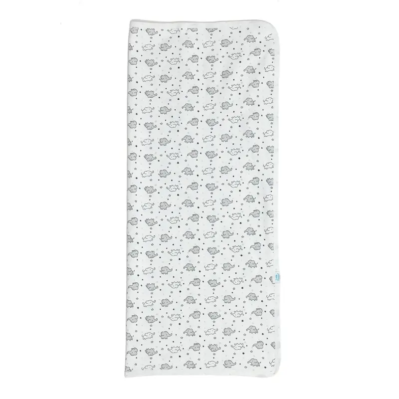 Little Dreams Boys Cotton Jersey Blankets - Ecru 2
