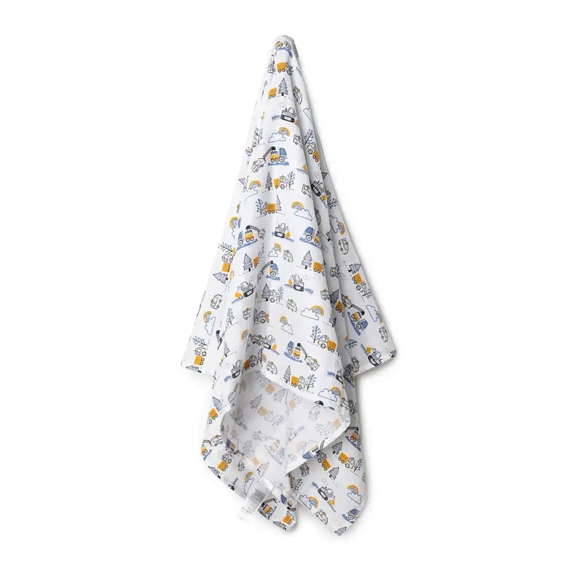 Little Dreams Muslin Blanket Boys - Printed 1