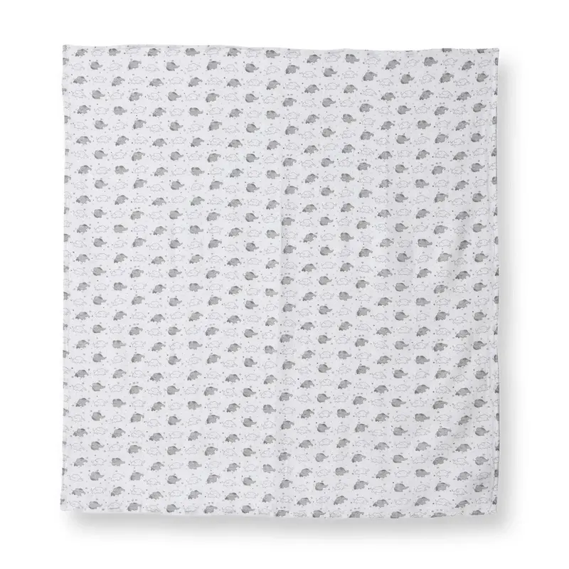Little Dreams Muslin Blanket Boys - White 1