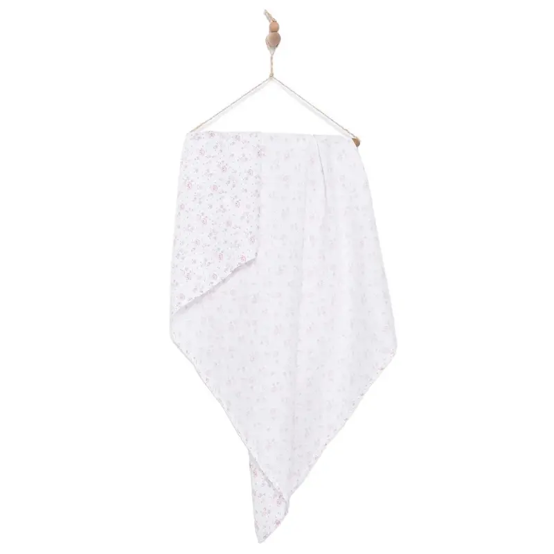 Little Dreams Muslin Blanket Girls - Pink 1