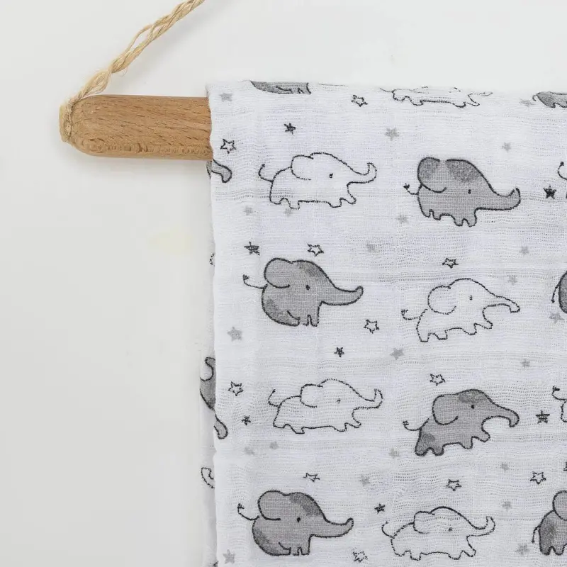 Little Dreams Unisex Muslin Blanket - Ecru 2