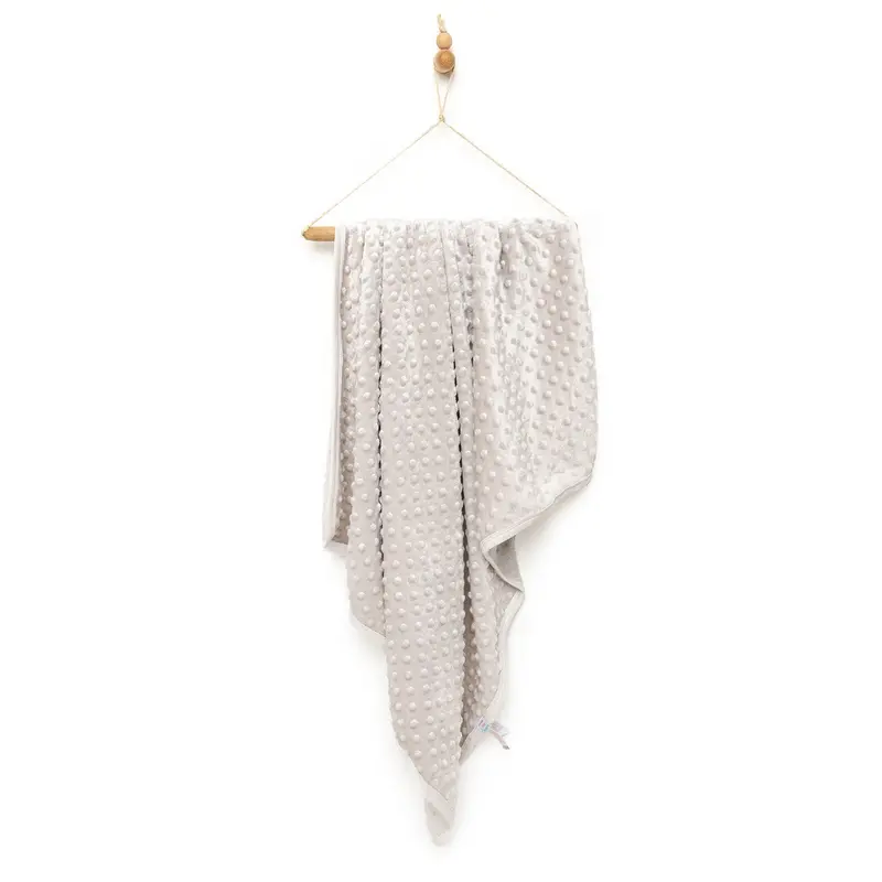 Little Dreams Unisex Plush Blankets - Beige 1