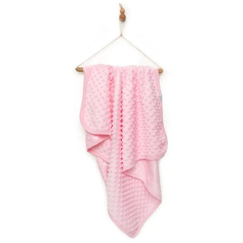 Little Dreams Unisex Plush Blankets - Pink 1