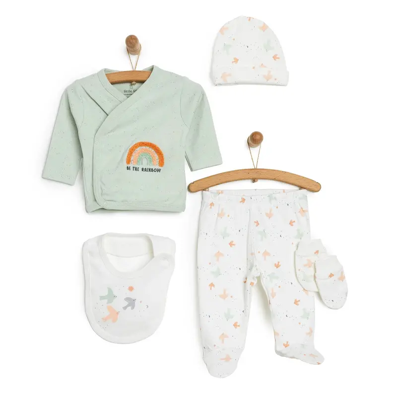 Little Life Newborn Baby 5 Pcs Starter Set - Multicolour 1