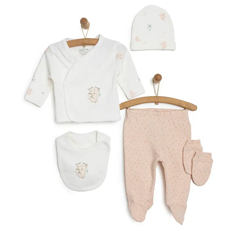 Little Life Newborn Starter Set 5 Pcs - Salmon 1