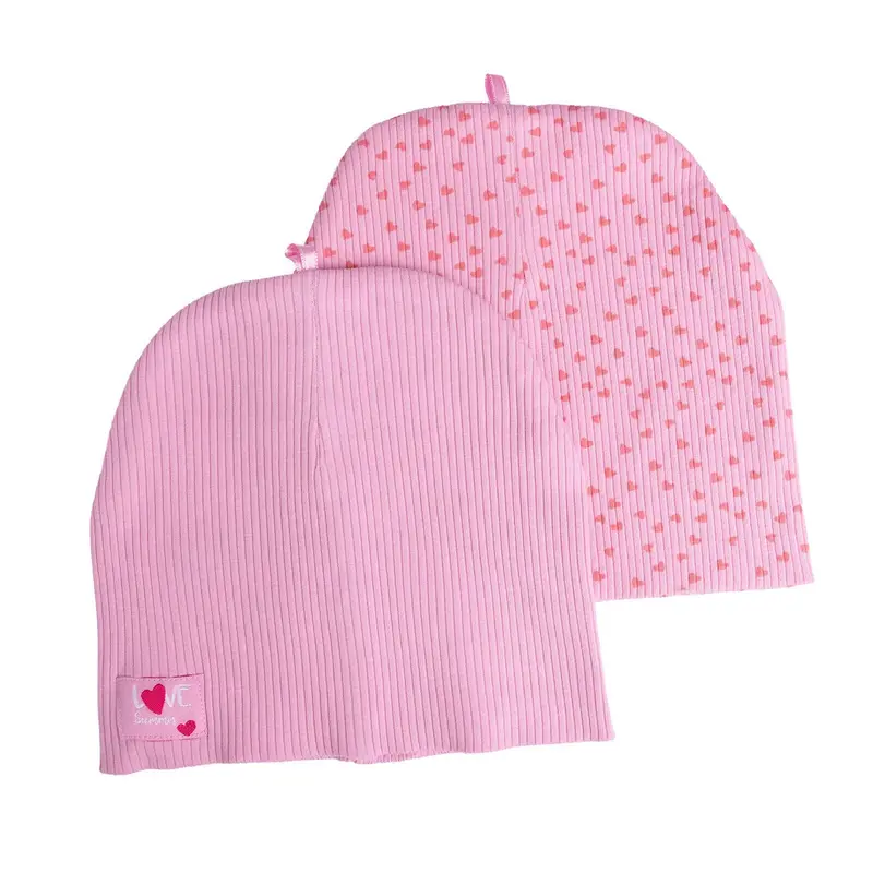Little Plane Girl 2-Pack Hat - Pink 1