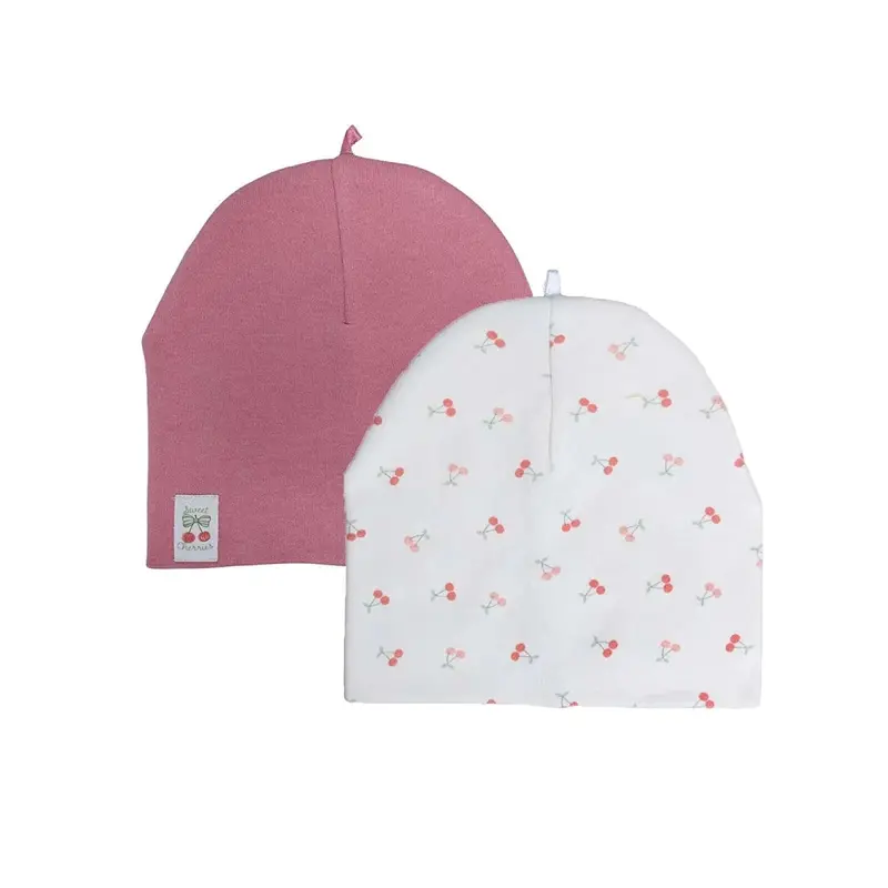 Little Plane Girls 2-Pack Hat Cherry - Light Rose 1