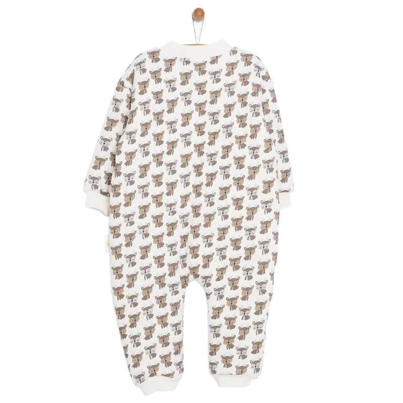 Little Plane Sleepsuit Baby Boy - Ecru 3