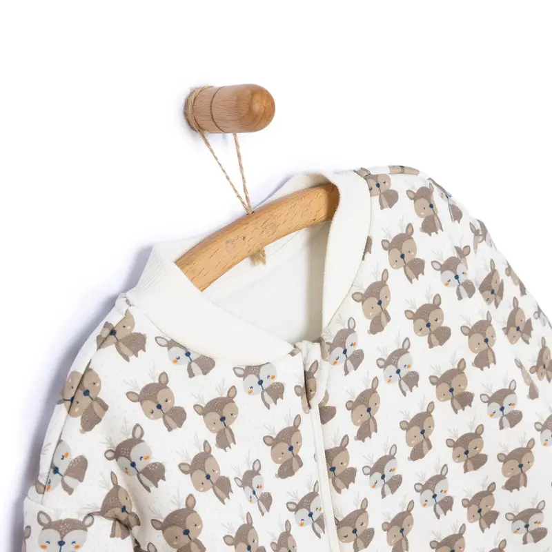 Little Plane Sleepsuit Baby Boy - Ecru 5