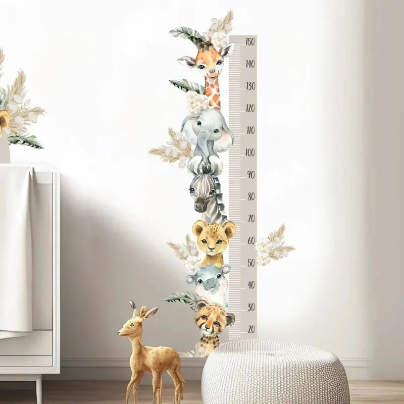 Live Vida Baby Safari Height Chart Sticker 1