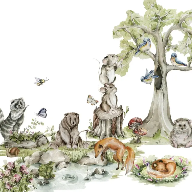 Live Vida Enchanted Woodland Large Wall Stickers 2