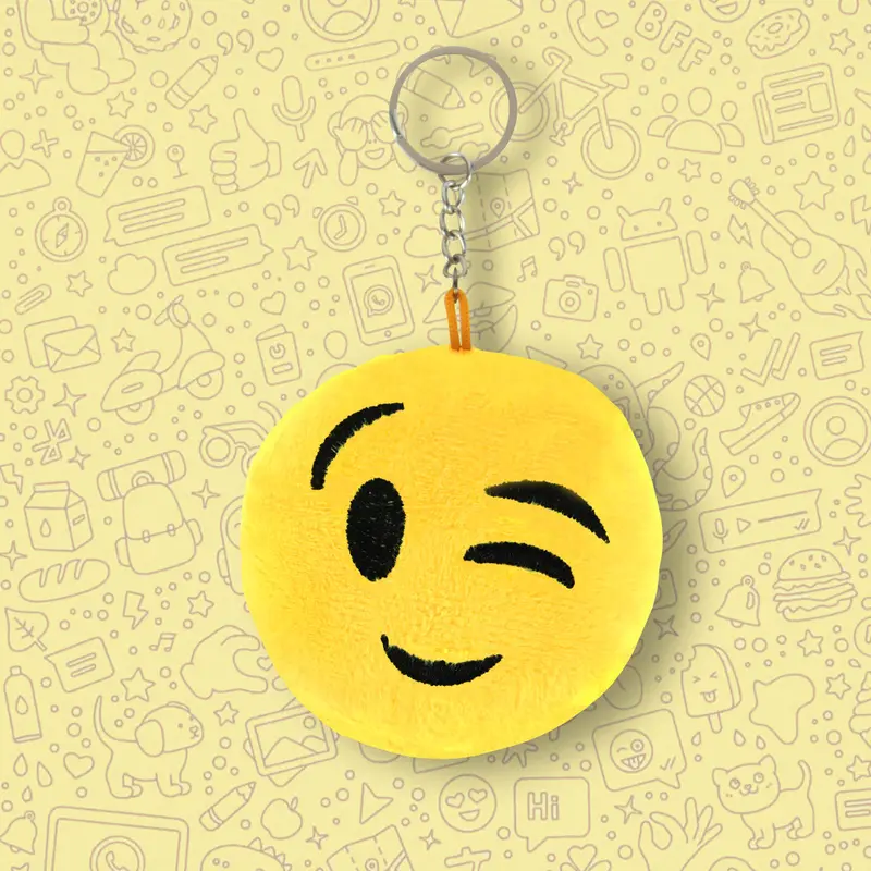 Llavero Con Forma De Emoji 1