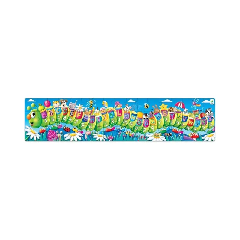Long & Tall Puzzle Abc Caterpillar Letters 1