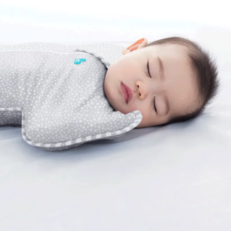 Love To Swaddle Up Bamboo Small Grey Dot 2