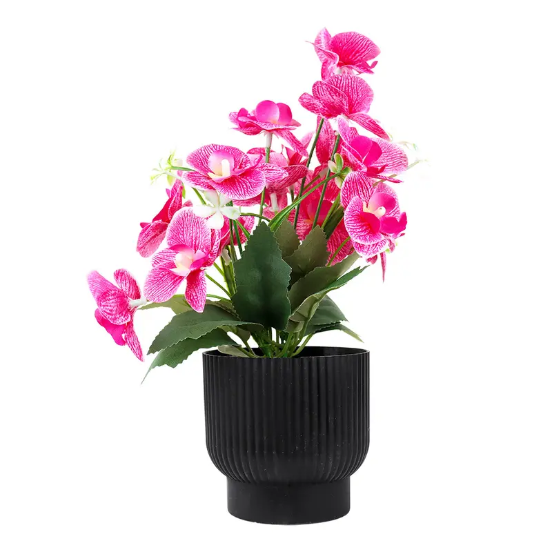 Maceta Con Flor Artificial, 25 Cm 2