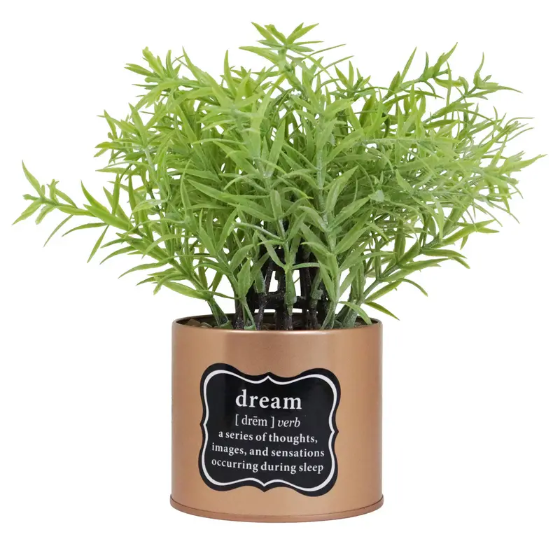 Maceta Dream Con Planta Artificial 2