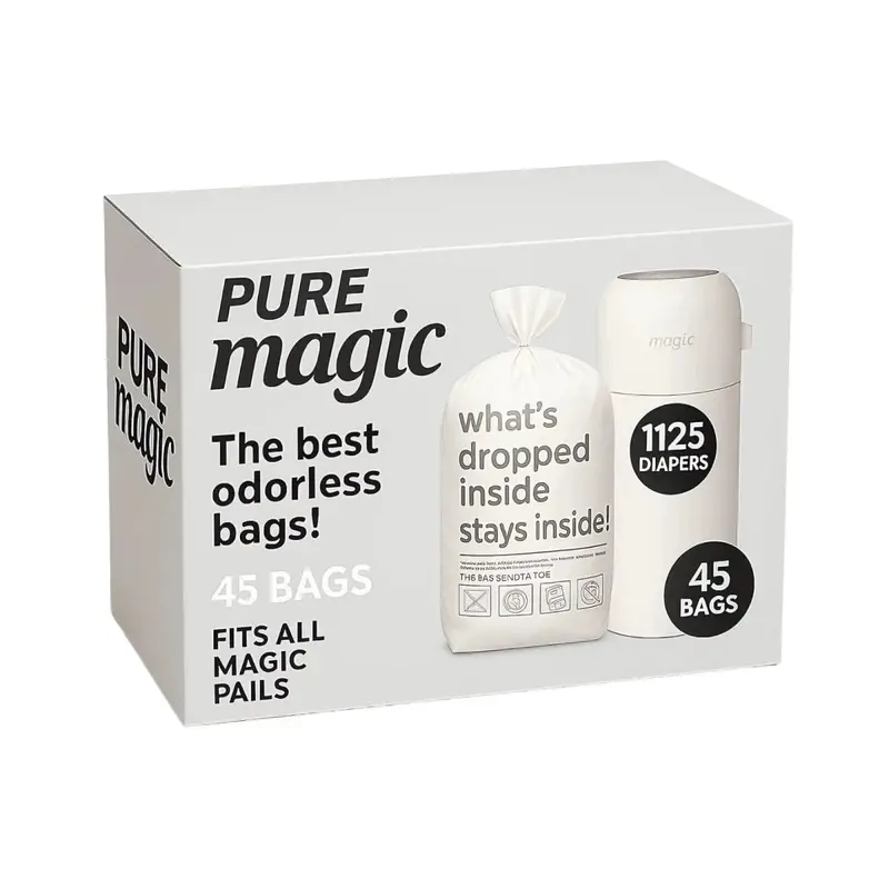 Magic Diaper Pail Bags 3 Pcs 1