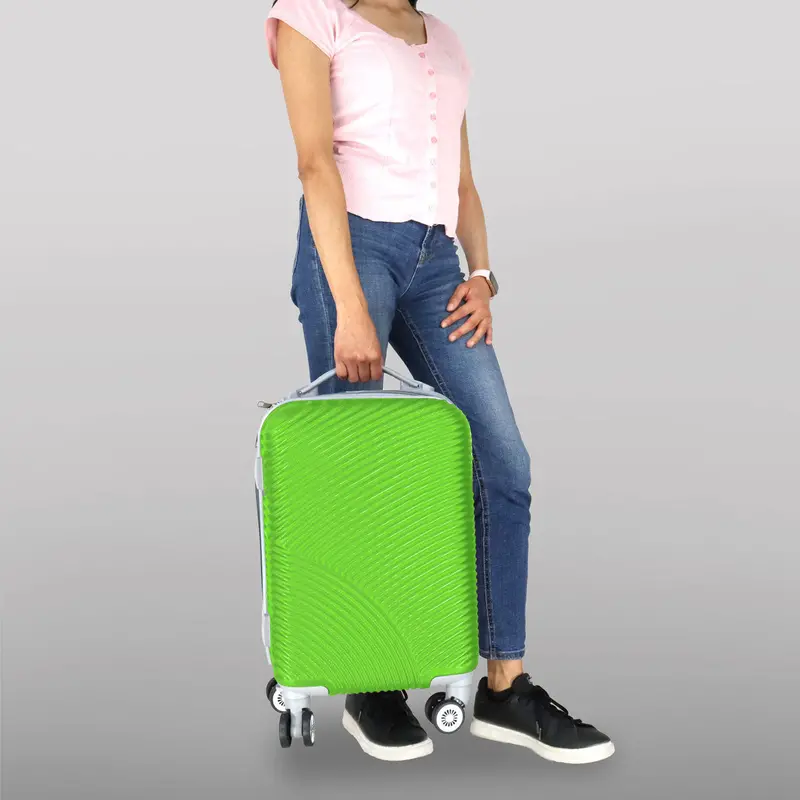 Maleta De Viaje Andrómeda, Color Verde 34X21x50cm 1