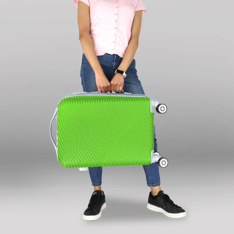 Maleta De Viaje Andrómeda, Color Verde 37X23x55cm 1
