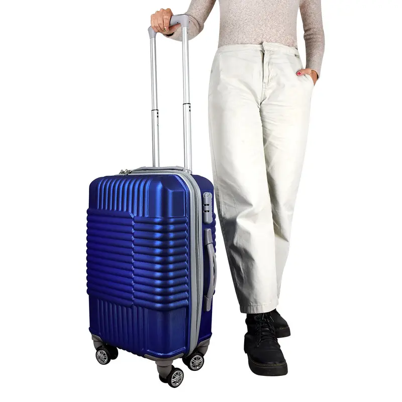 Maleta De Viaje Blue 37X23x55 1