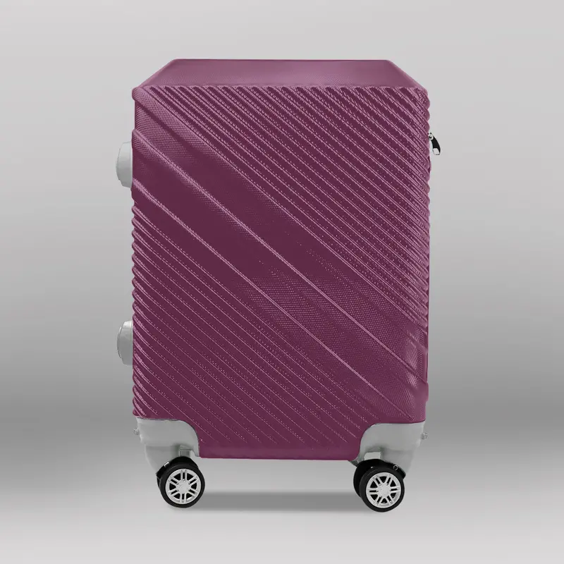 Maleta De Viaje, Color Morado 34X21x50cm 1