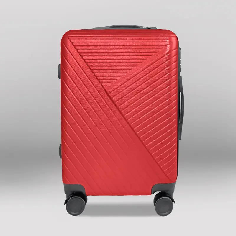 Maleta De Viaje Libia, Color Rojo 37X23x55cm 1