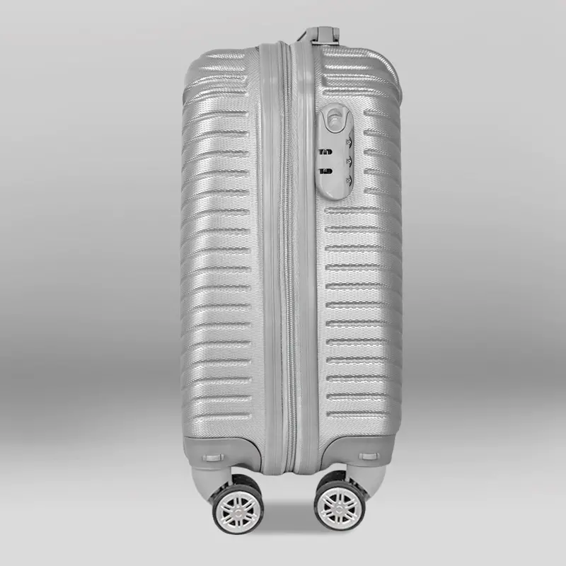 Maleta De Viaje Luzzia, Color Gris 40.6X19x30cm 2