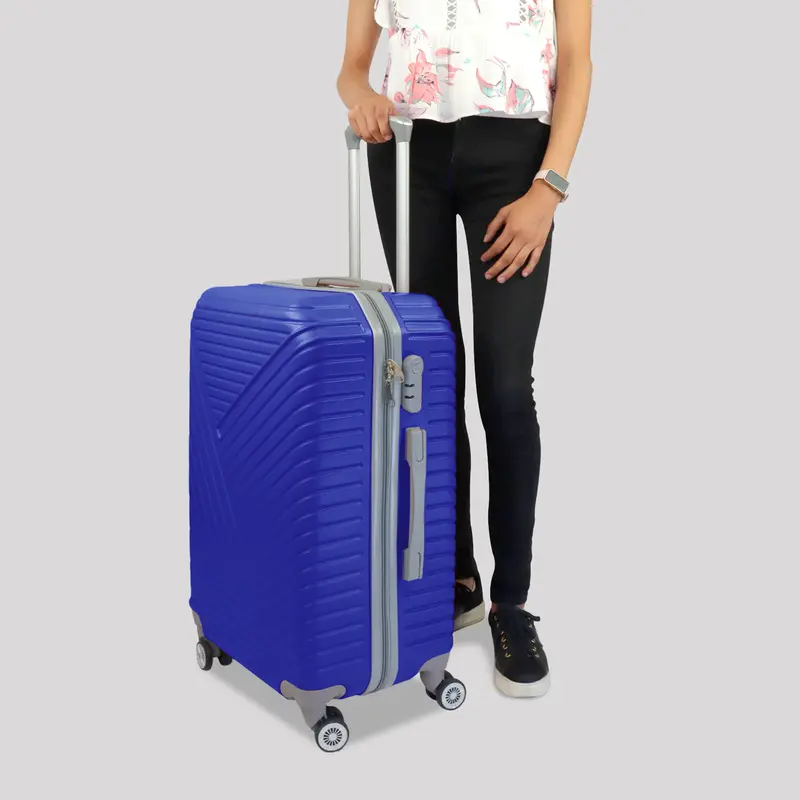 Maleta De Viaje Morf, Color Azul Rey 37X23x55cm 1