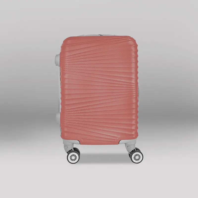 Maleta De Viaje Satur, Color Rosa Palo 34X21x50cm 1