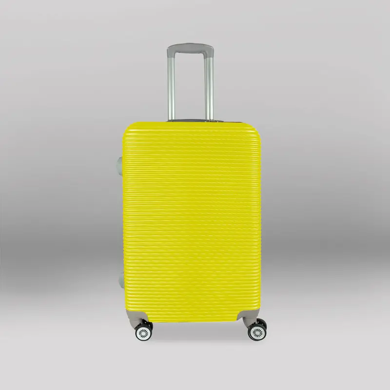 Maleta De Viaje Sol, Color Amarillo 43X26x65cm 1