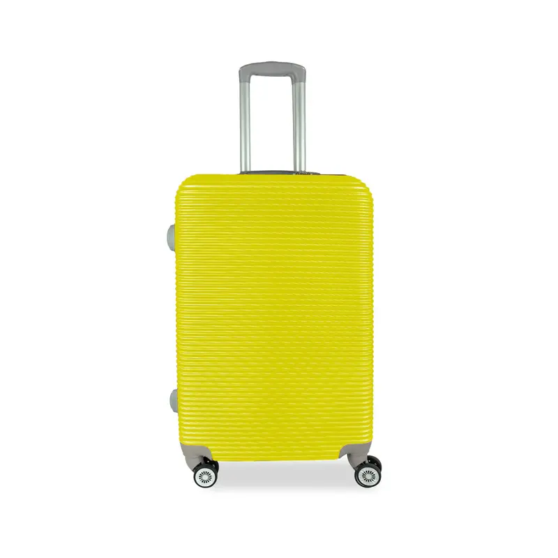 Maleta De Viaje Sol, Color Amarillo 43X26x65cm 2