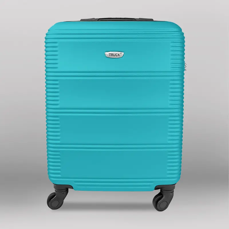 Maleta De Viaje Voyza, Color Aqua, 37X23x55cm 1