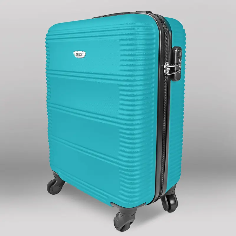 Maleta De Viaje Voyza, Color Aqua, 37X23x55cm 2