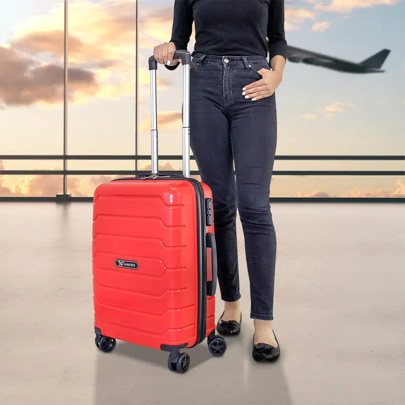 Maleta Liver, Color Rojo, 48X27x69, Premium 1