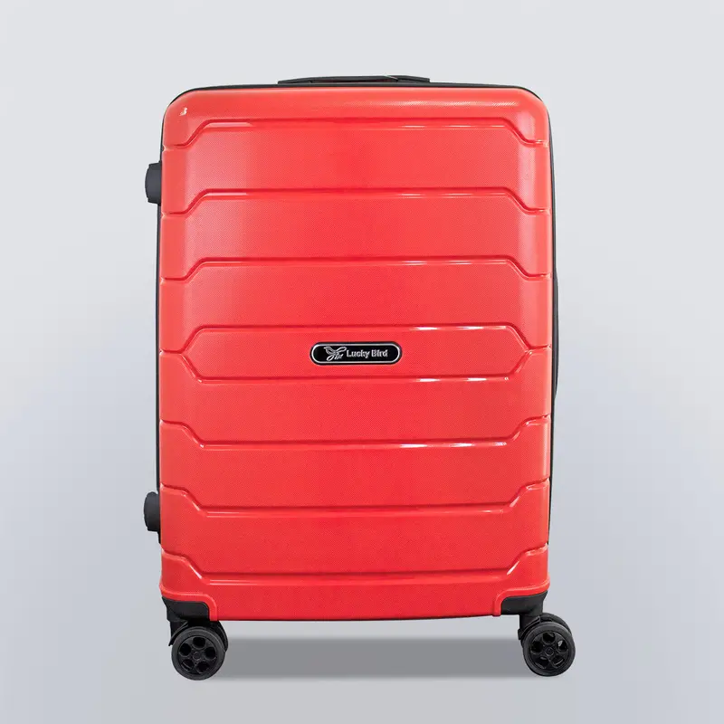 Maleta Liver, Color Rojo, 48X27x69, Premium 2