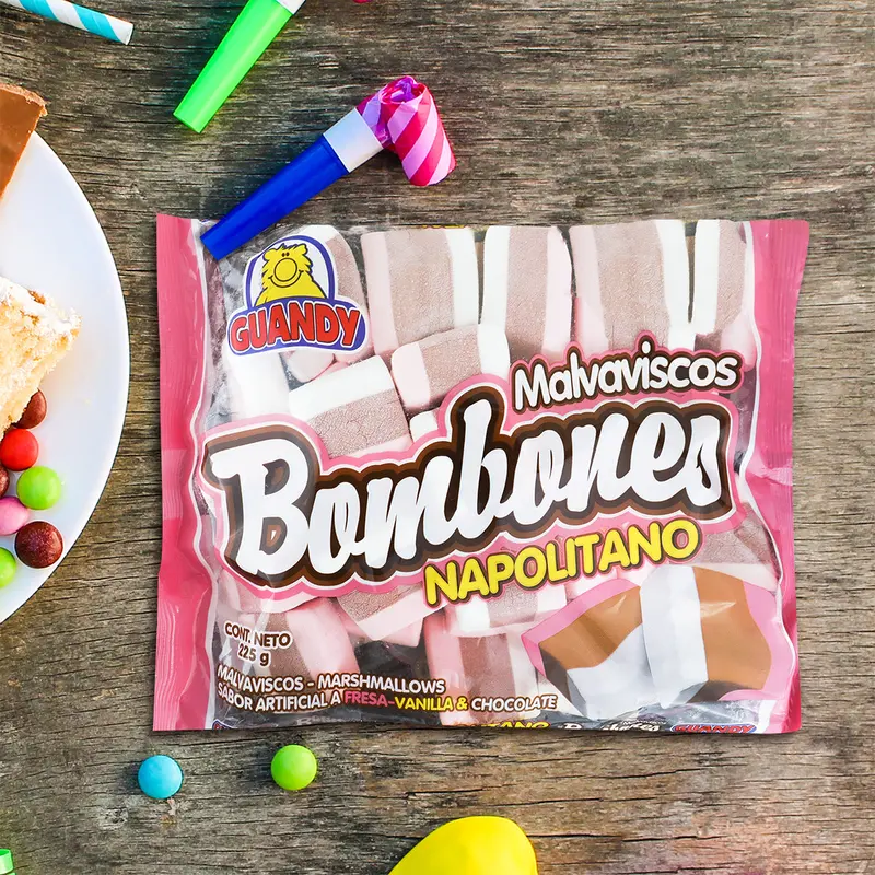 Malvaviscos Napolitano 225G, Guandy 2