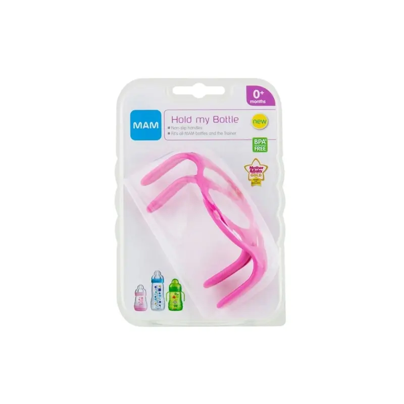 Mam Bottle Handles Pack Of 2 - Pink 1